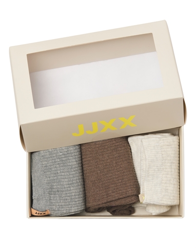 JJXX - JXMarrisa 3-Pack Strømpe Gaveæske - Mix